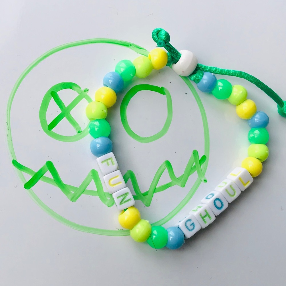 Fun Ghoul My Chemical Romance kandi bracelet
